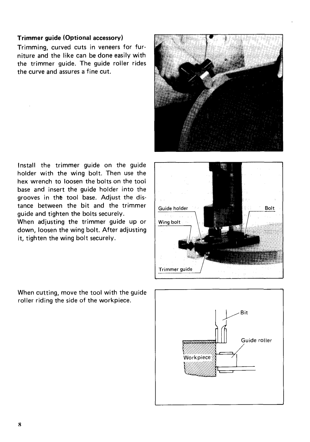 Makita 3705 instruction manual KBit 