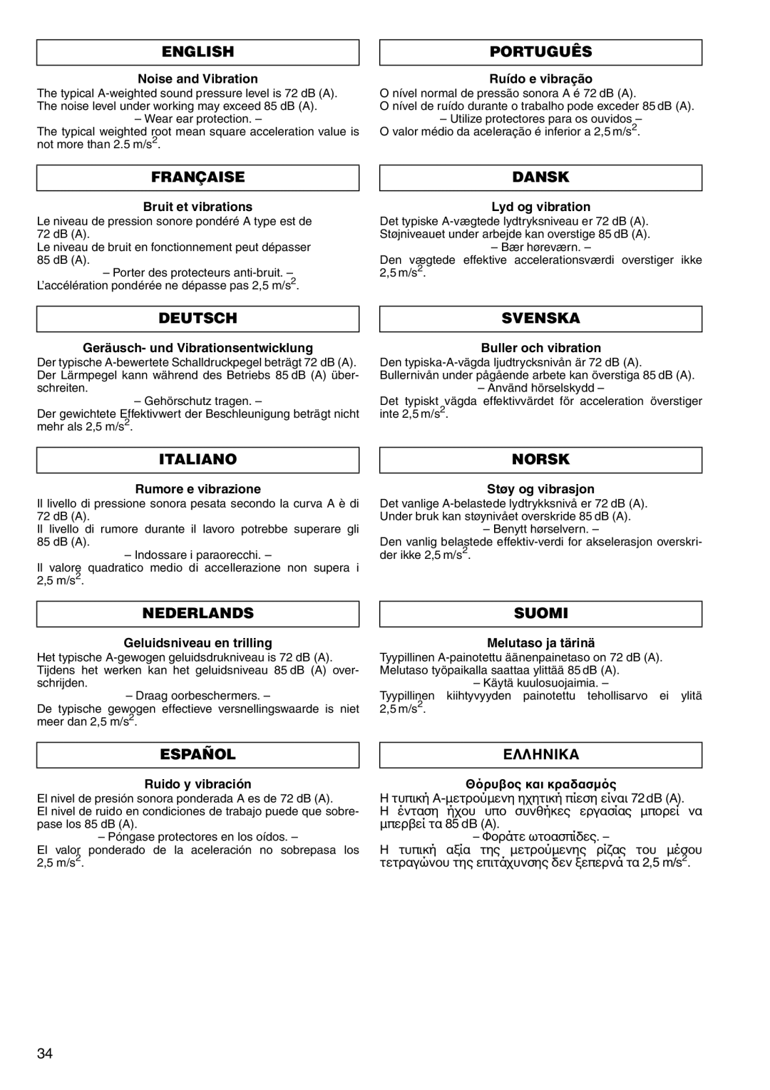 Makita 4013D, 4033D English Português, Deutsch Svenska, Italiano Norsk, Nederlands Suomi, Español Ελληνικα 