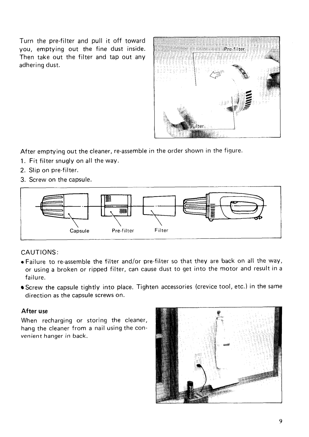 Makita 4071D dimensions After use 