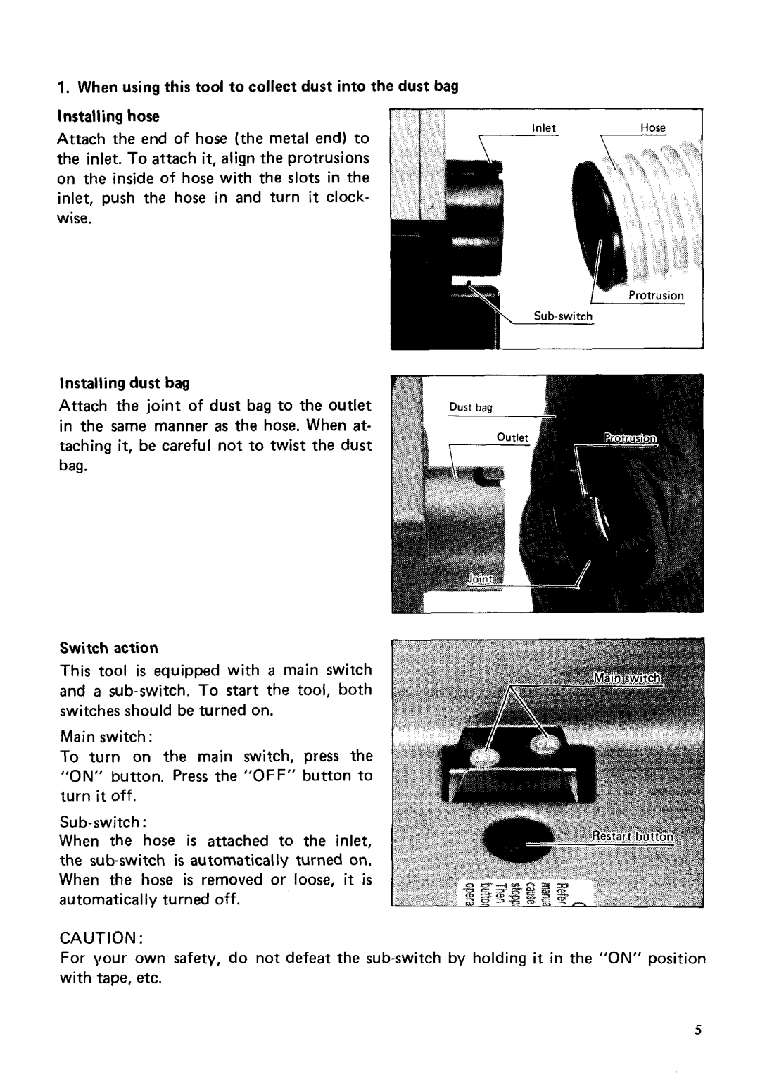 Makita 410 instruction manual 