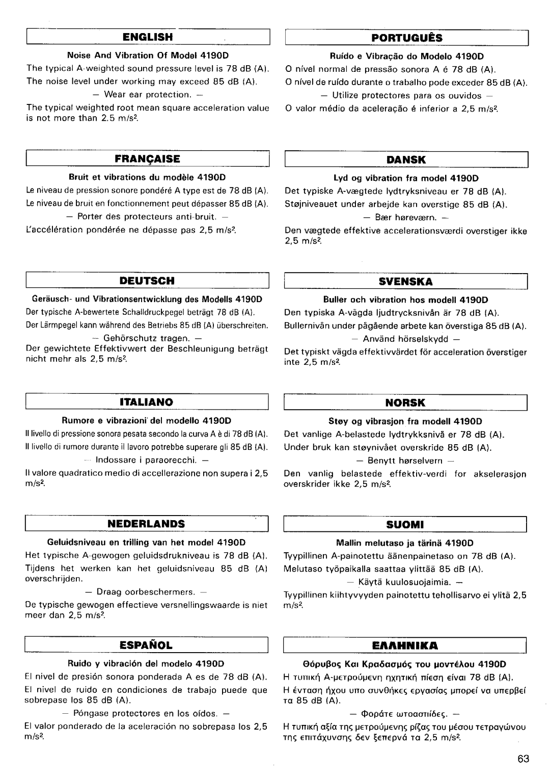 Makita 4190D/4190DW, 4190DB/4190DWB instruction manual 