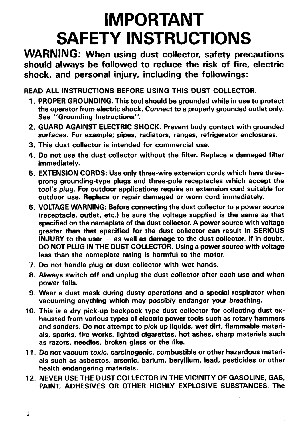 Makita 420S instruction manual Safety Instructions 