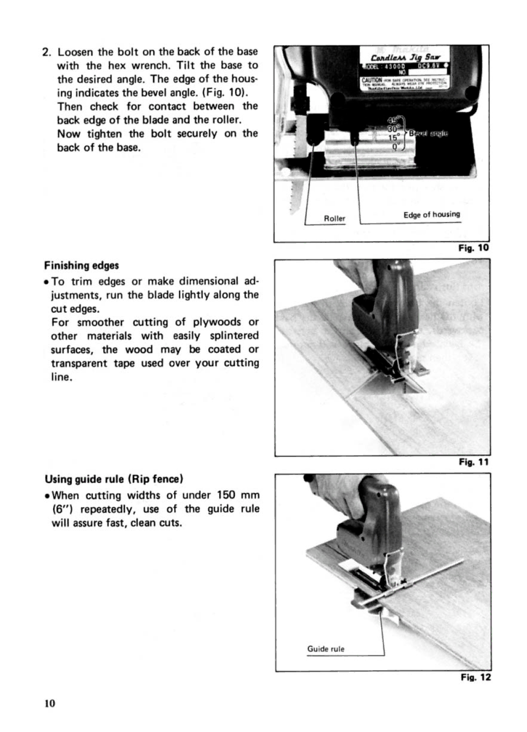 Makita 4300DW manual 