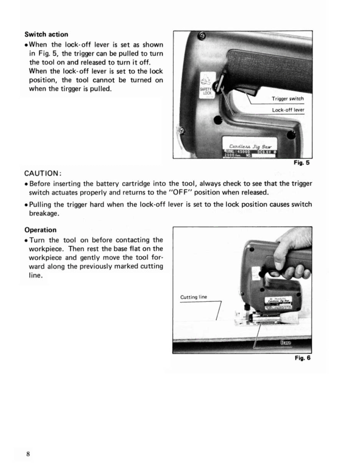 Makita 4300DW manual 