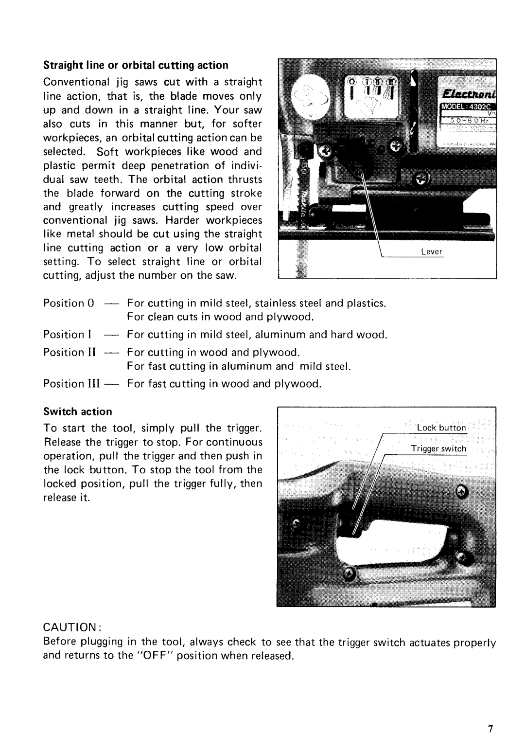 Makita 4302C instruction manual 