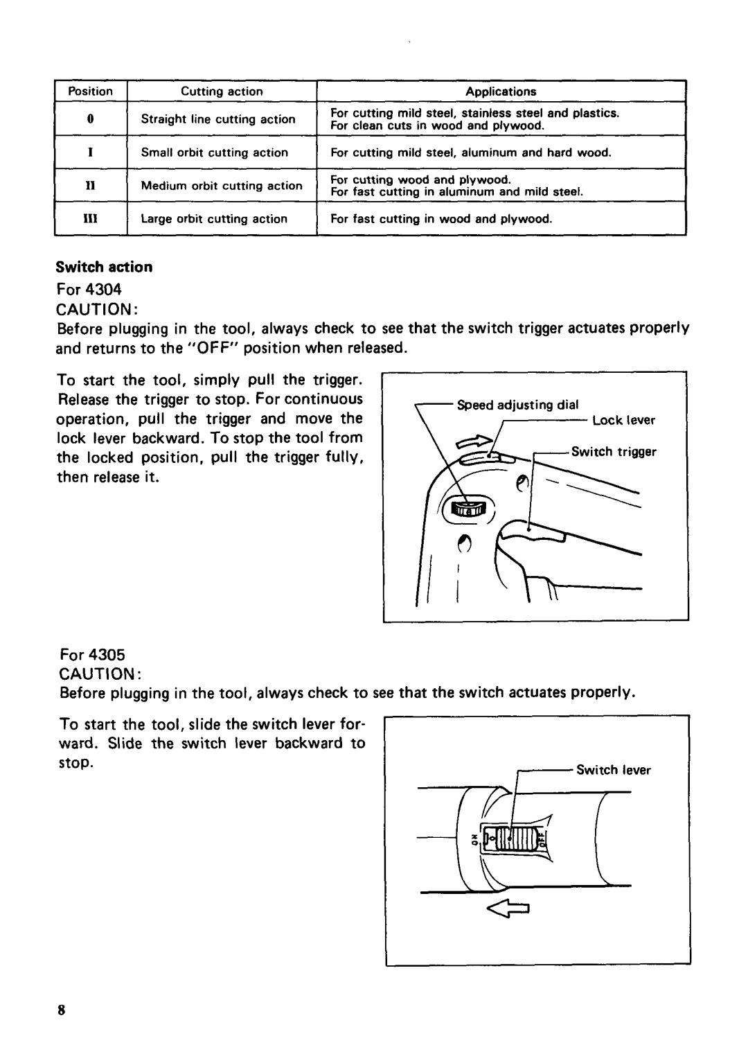 Makita 4304 instruction manual ILocklever 