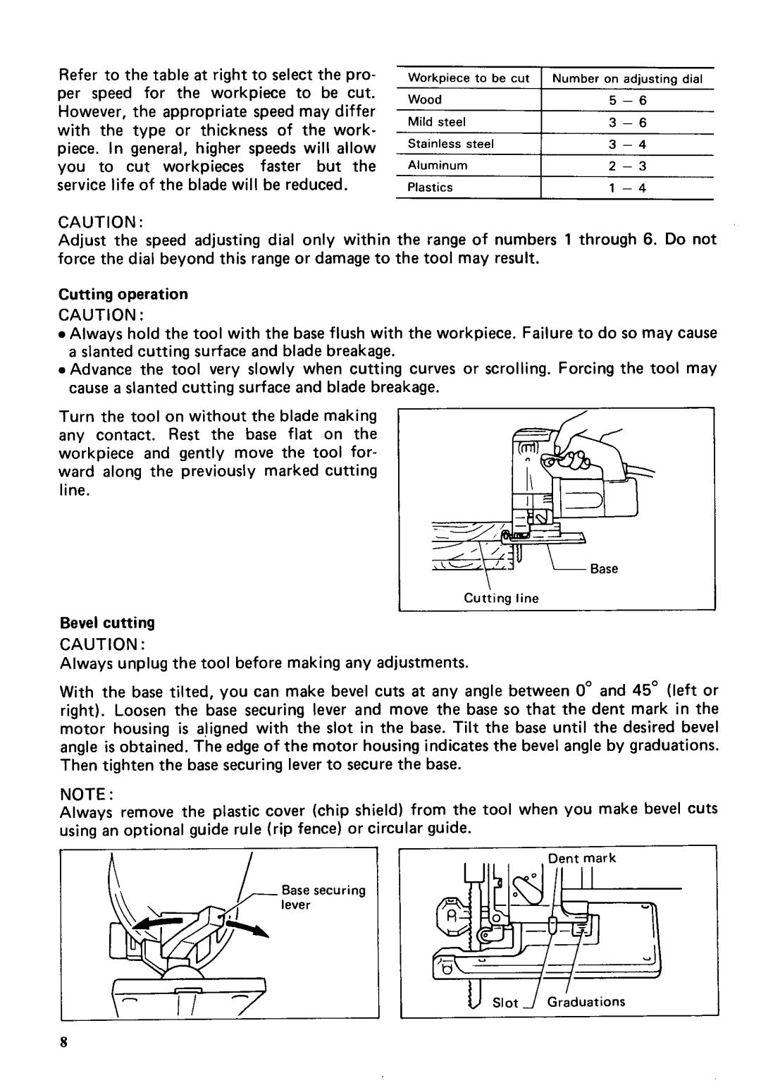 Makita 4305T, 4304T specifications Lever 