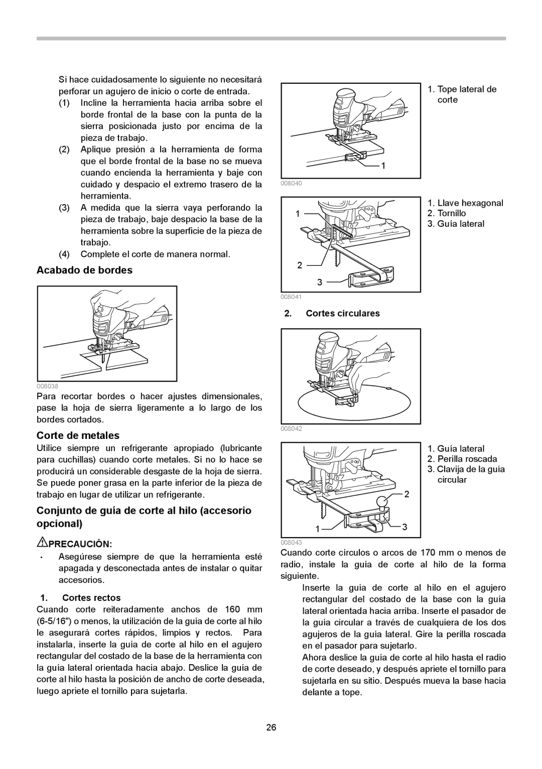 Makita 4351T Acabado de bordes, Corte de metales, Conjunto de guía de corte al hilo accesorio opcional, Cortes rectos 