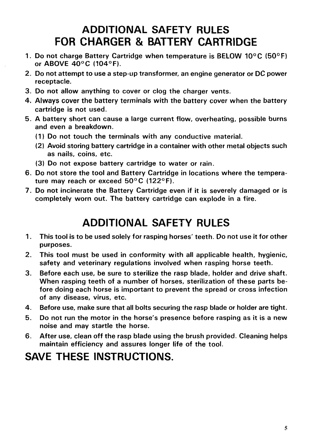 Makita 4399DW specifications For Charger & Battery Cartridge 