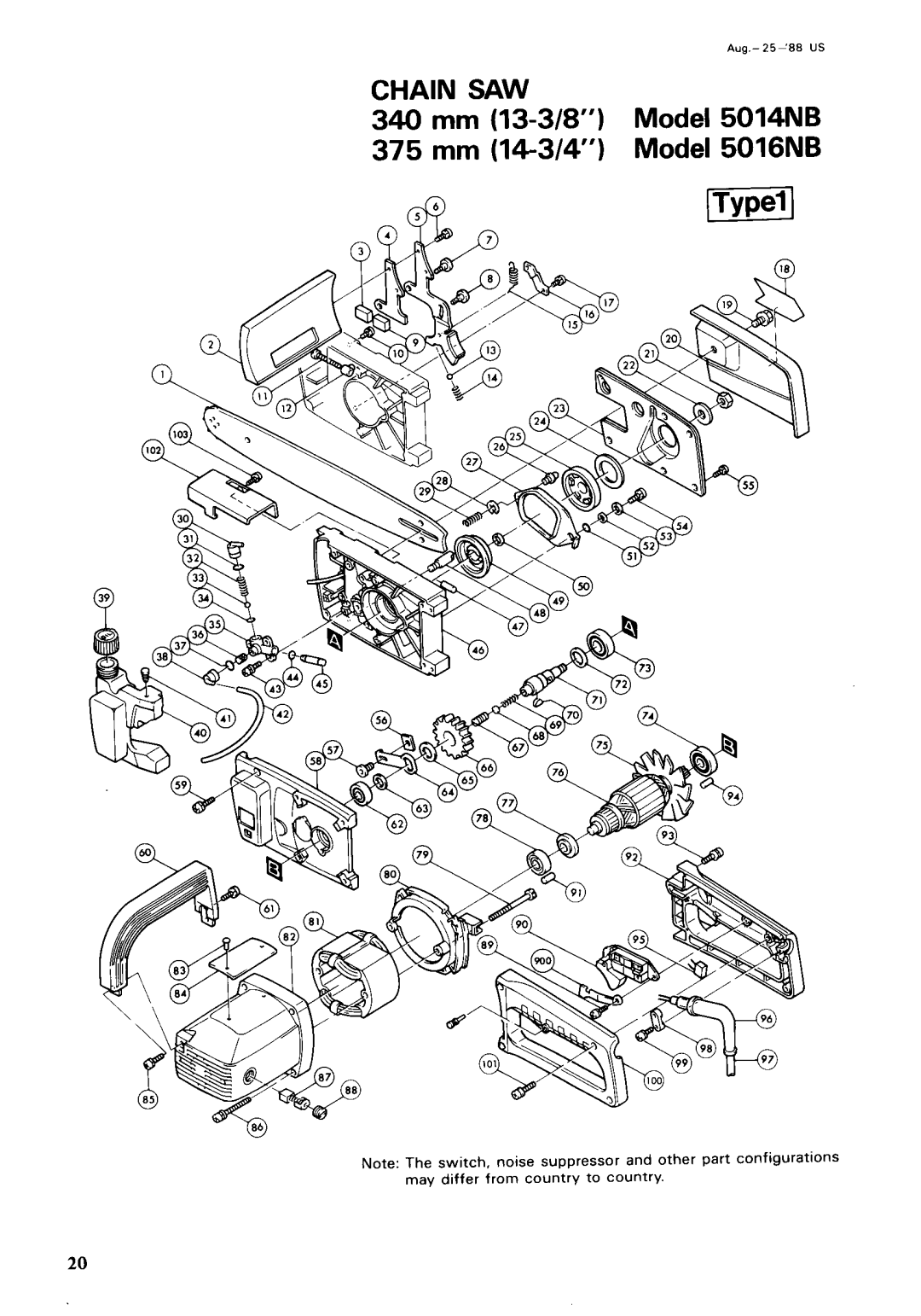 Makita 5016N8 specifications Chain SAW 