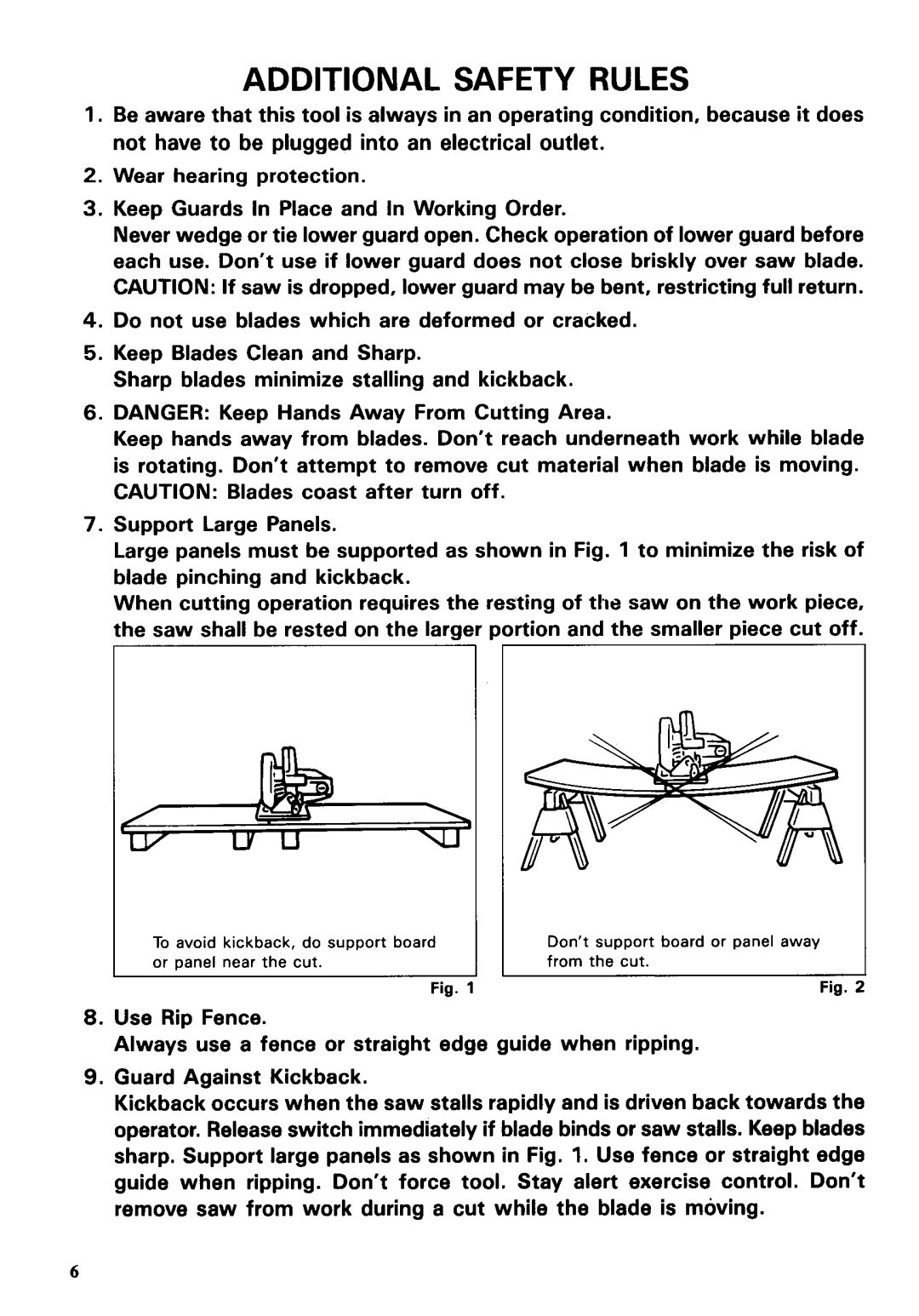 Makita 5091DZ, 5091DWG instruction manual Additional Safety Rules 