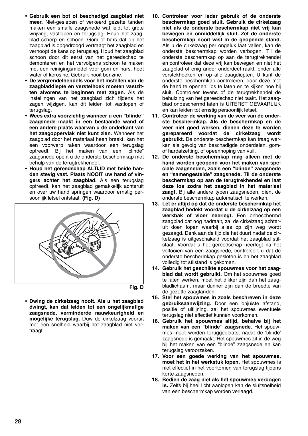 Makita 5903R, 5703R, 5143R, 5103R instruction manual 