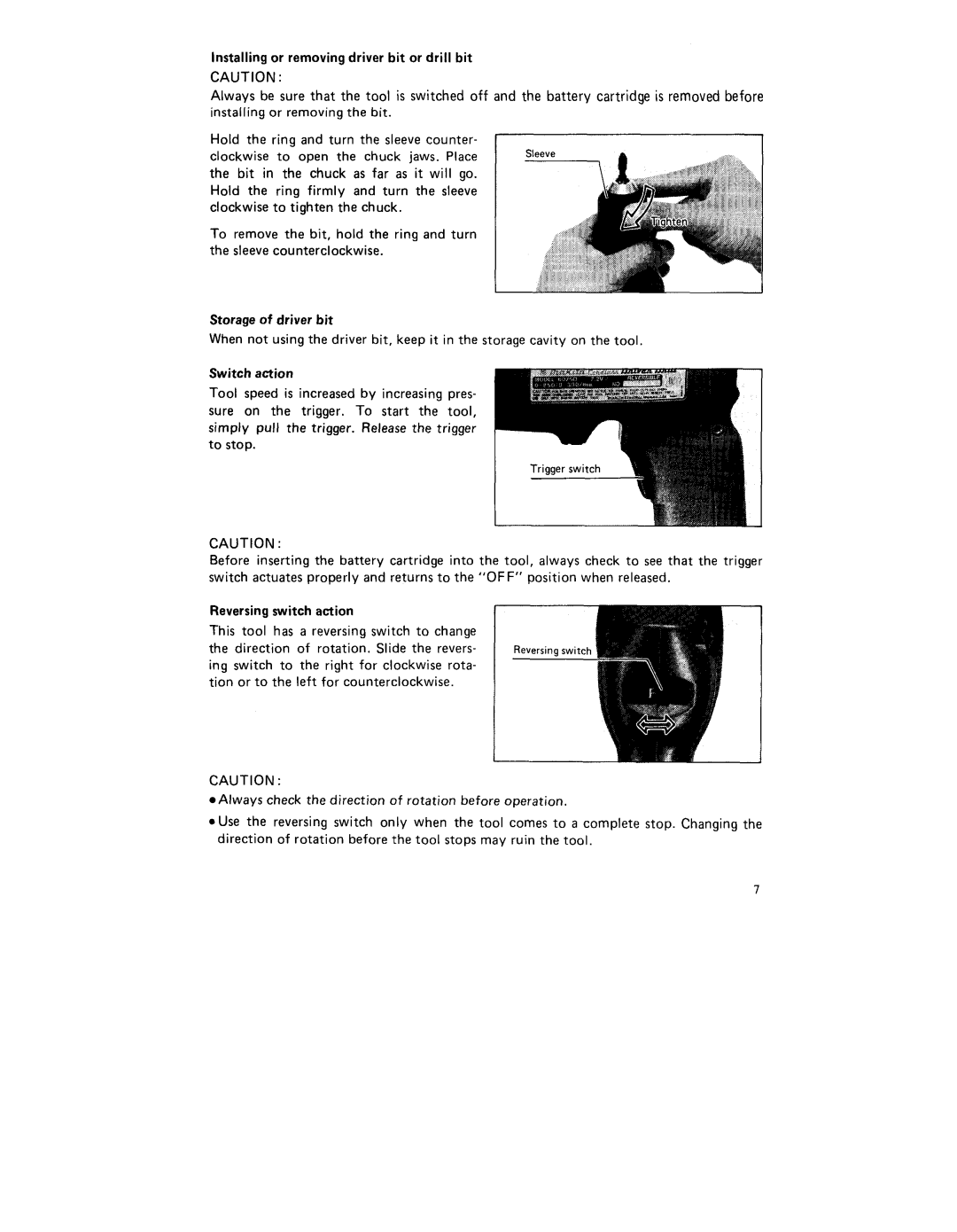 Makita 6075DW instruction manual 