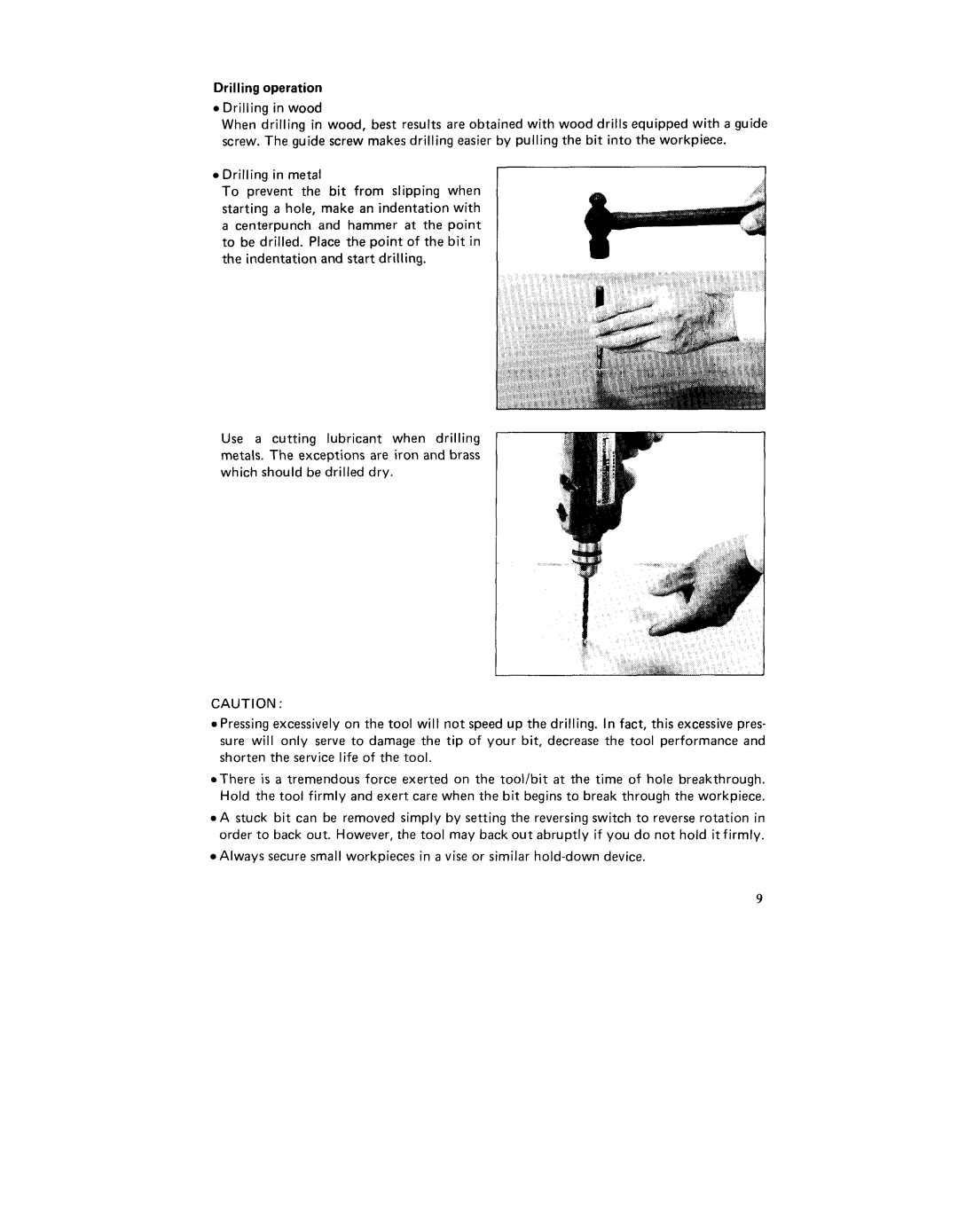 Makita 60921, 6092DW instruction manual 