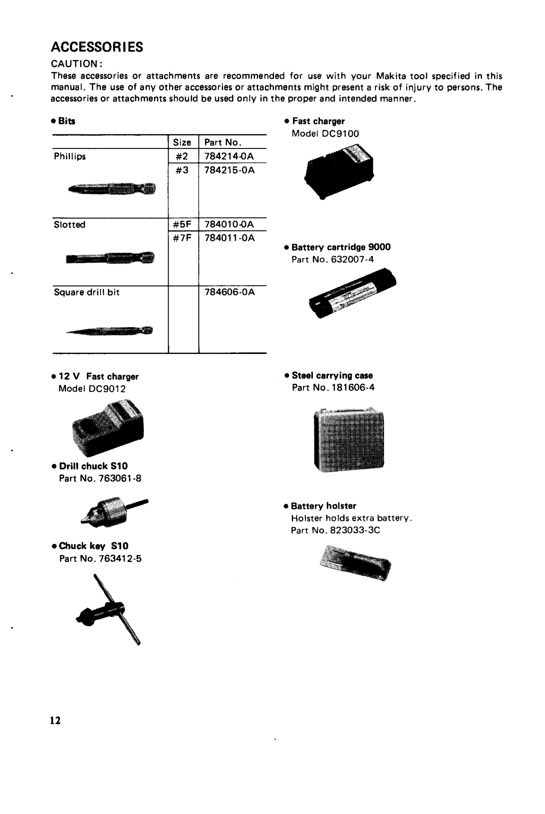 Makita 6094DW instruction manual Accessori ES 