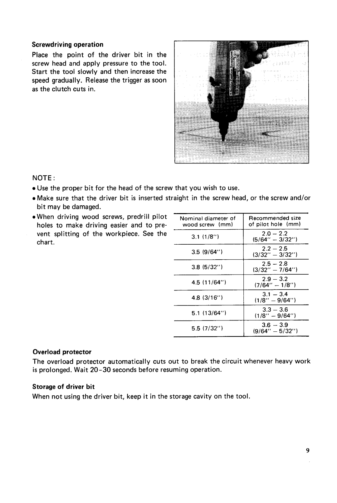 Makita 6094DW instruction manual Holes to make driving easier and to pre 