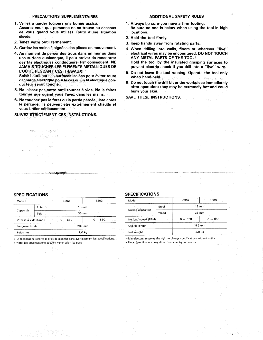 Makita 6302 manual 