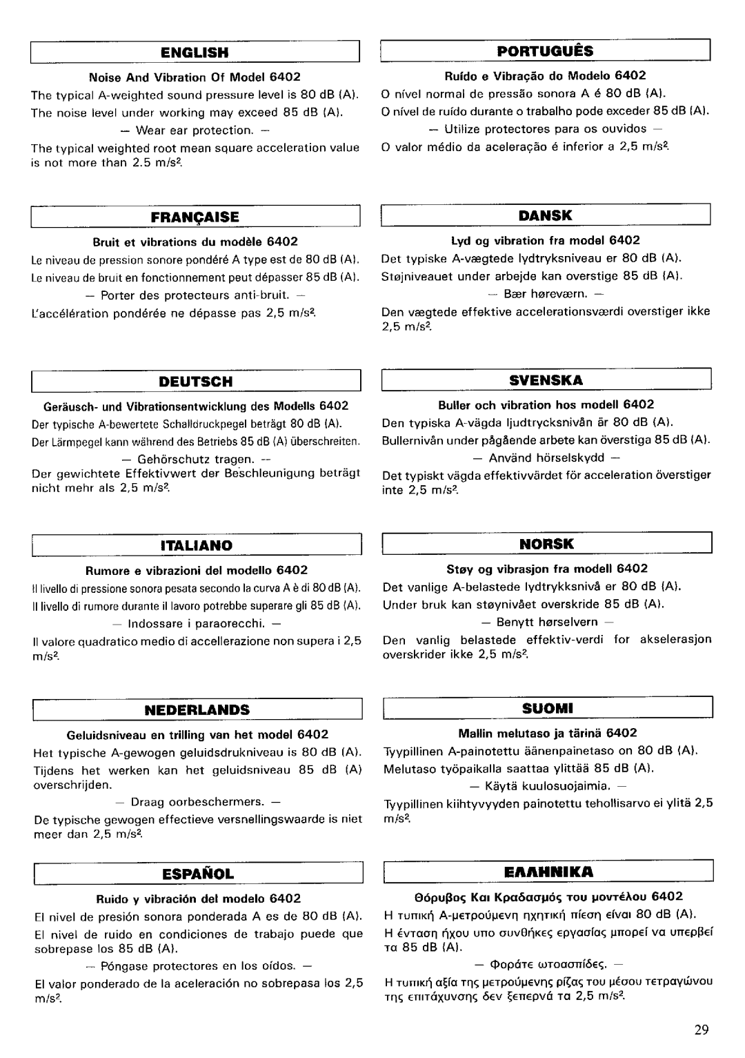 Makita 6402 DP4700 instruction manual 