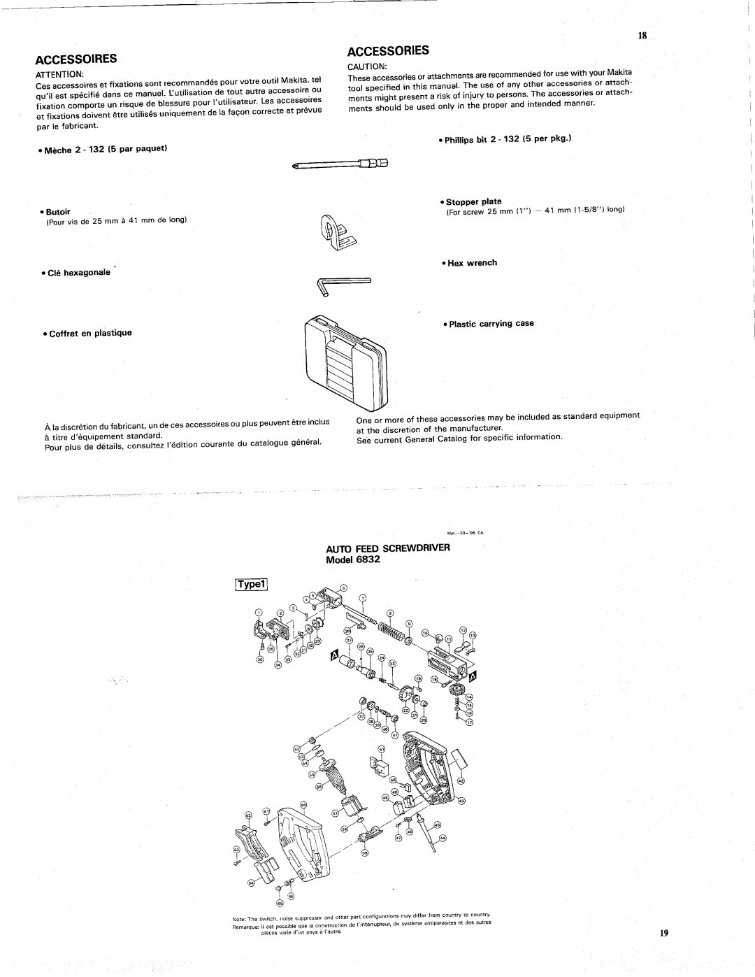 Makita 6832 manual 