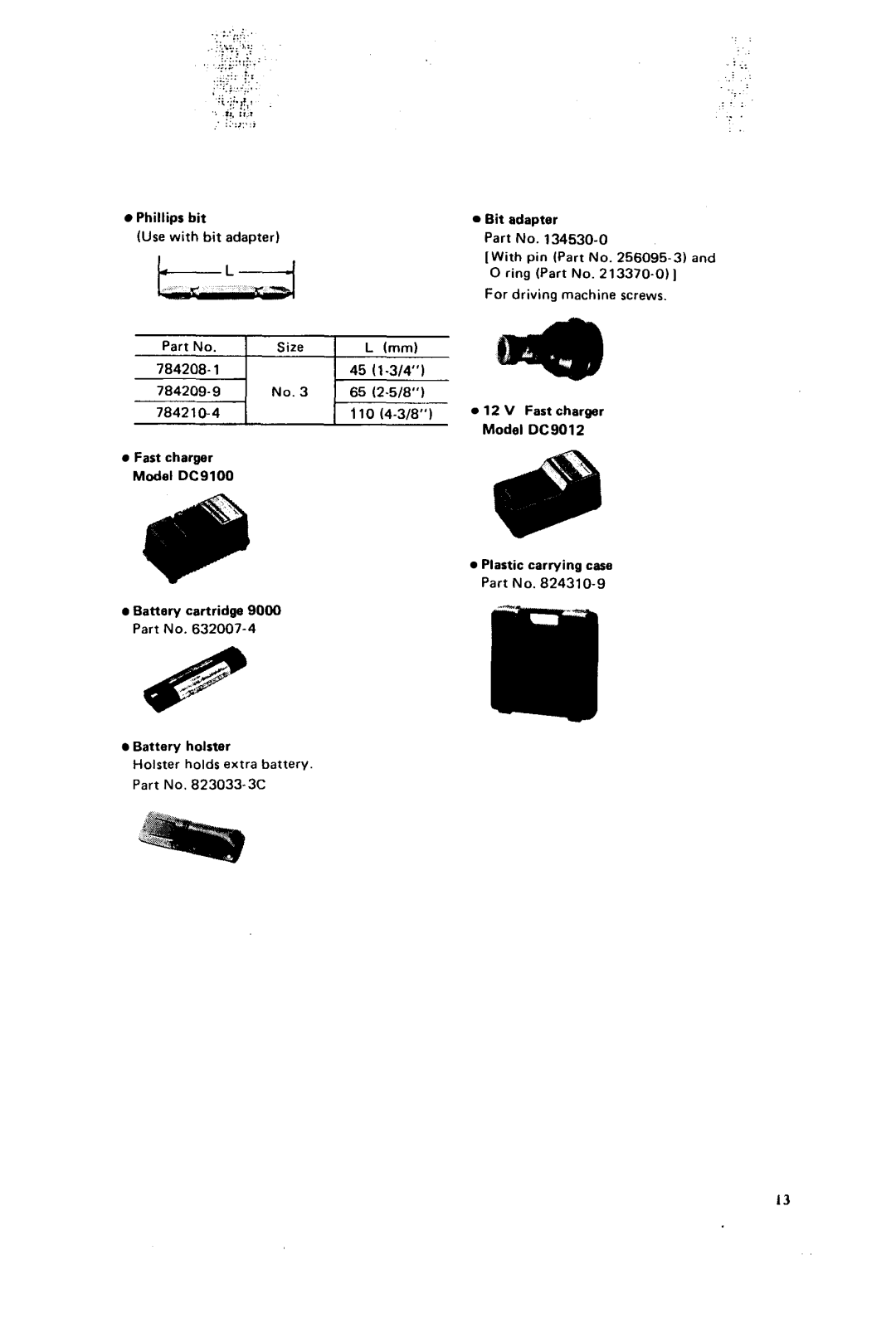 Makita 6900DW instruction manual For driving machine screws 