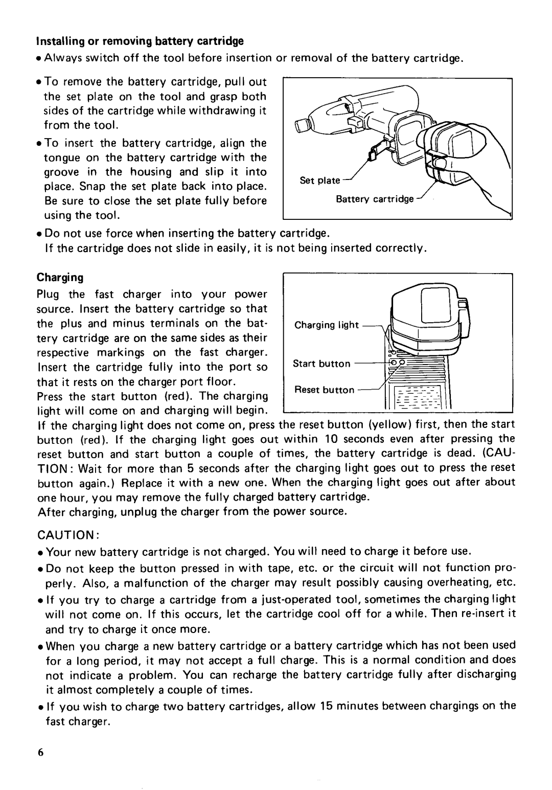 Makita 6911DW instruction manual Be sure to close the set plate fully before 