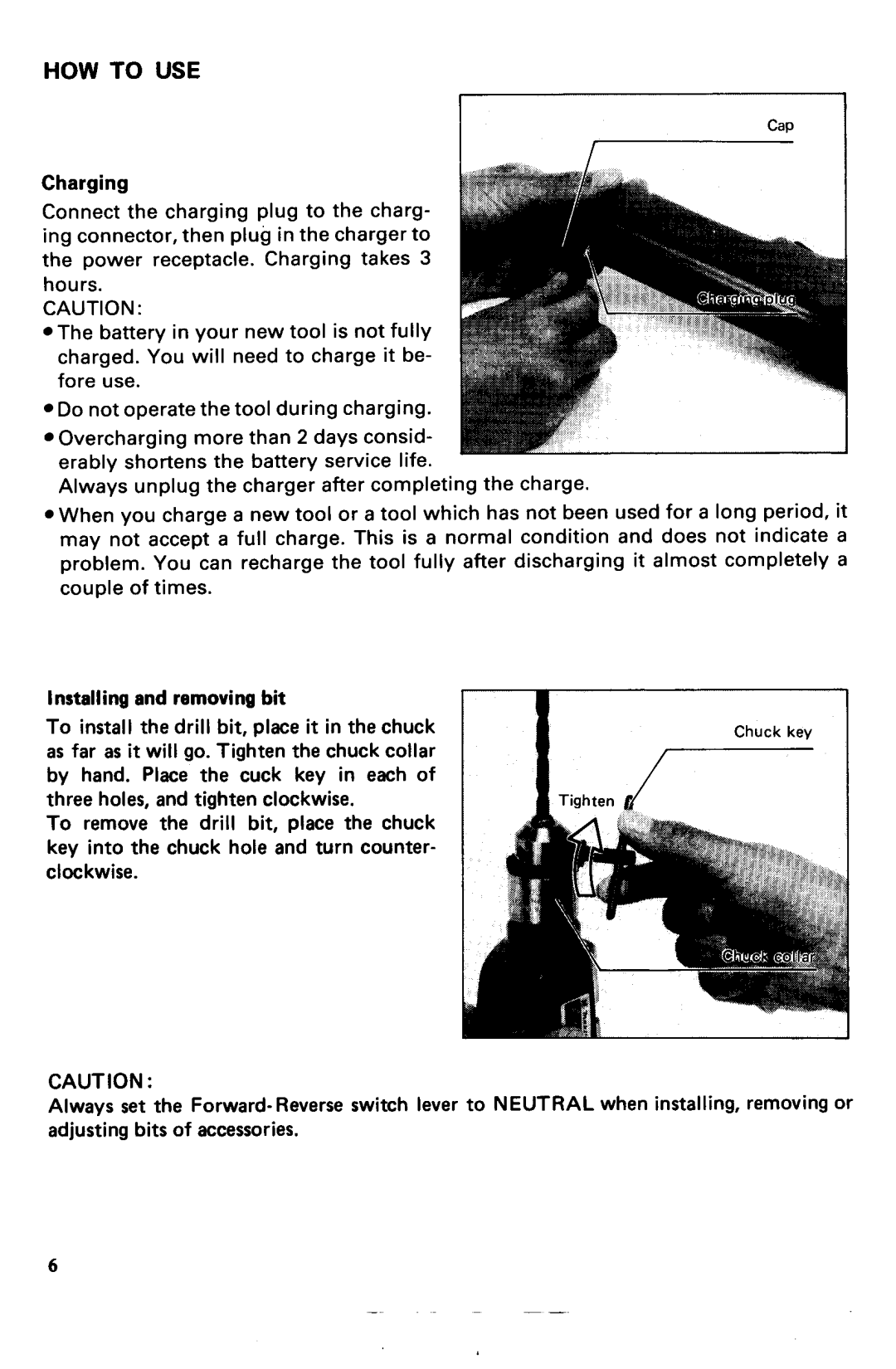 Makita 6OLOSDW instruction manual HOW to USE 