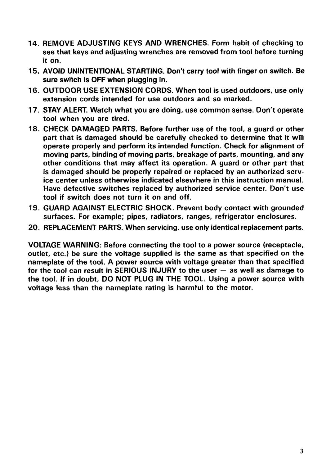 Makita 8402VDW instruction manual 