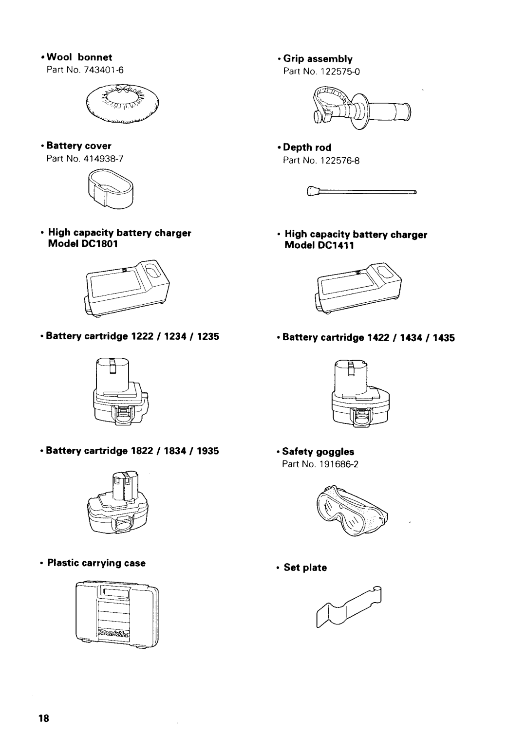 Makita 8413 instruction manual 