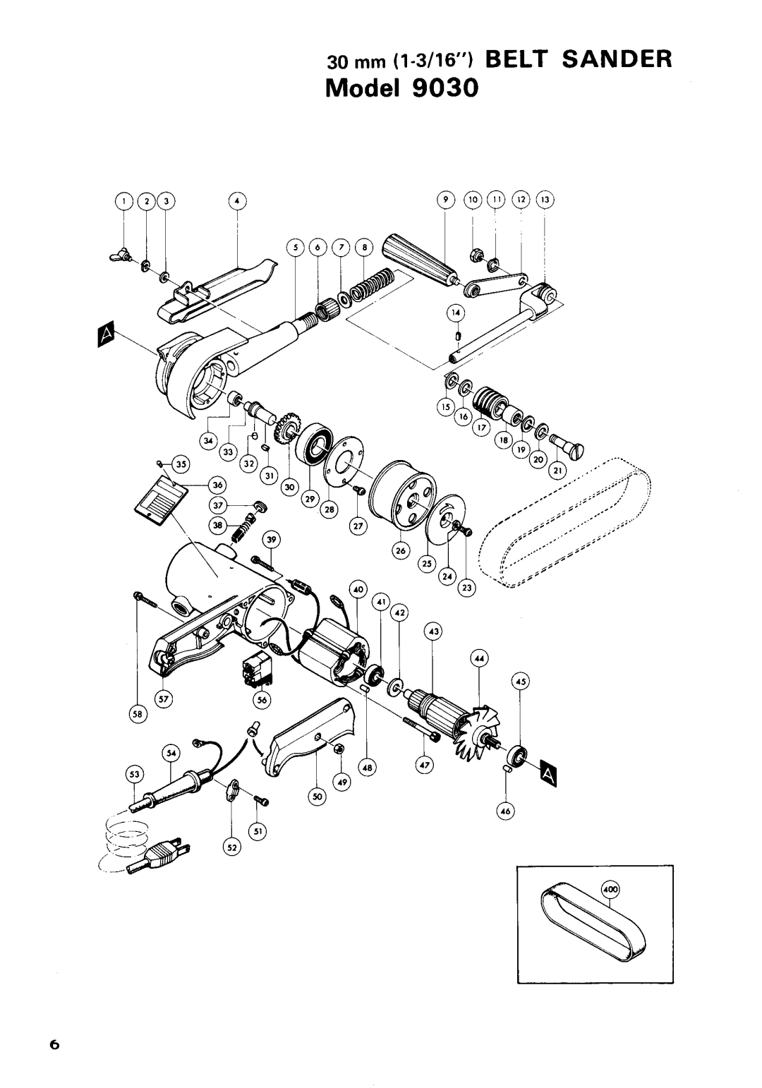 Makita 9030 instruction manual Model 