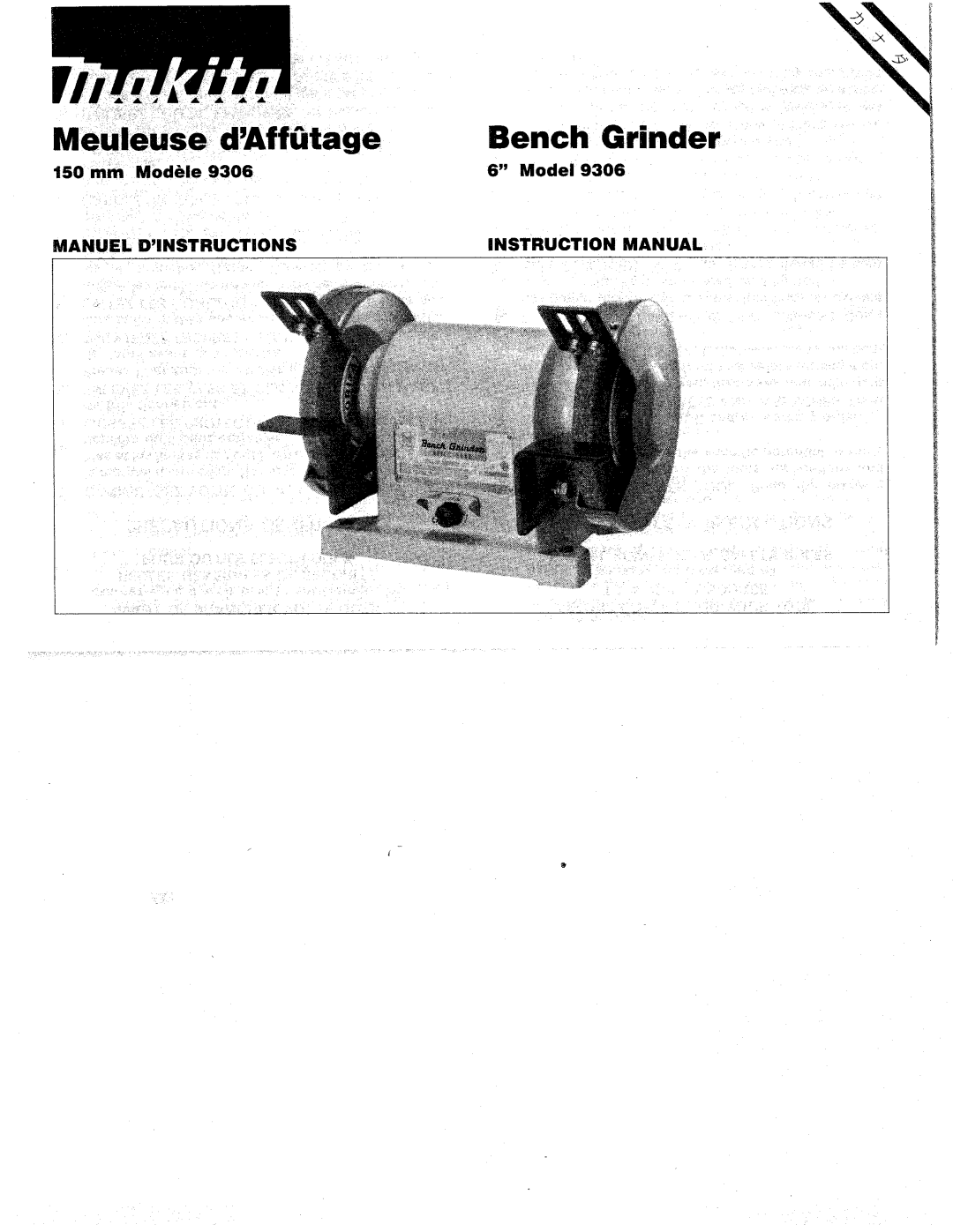 Makita 9306 manual 