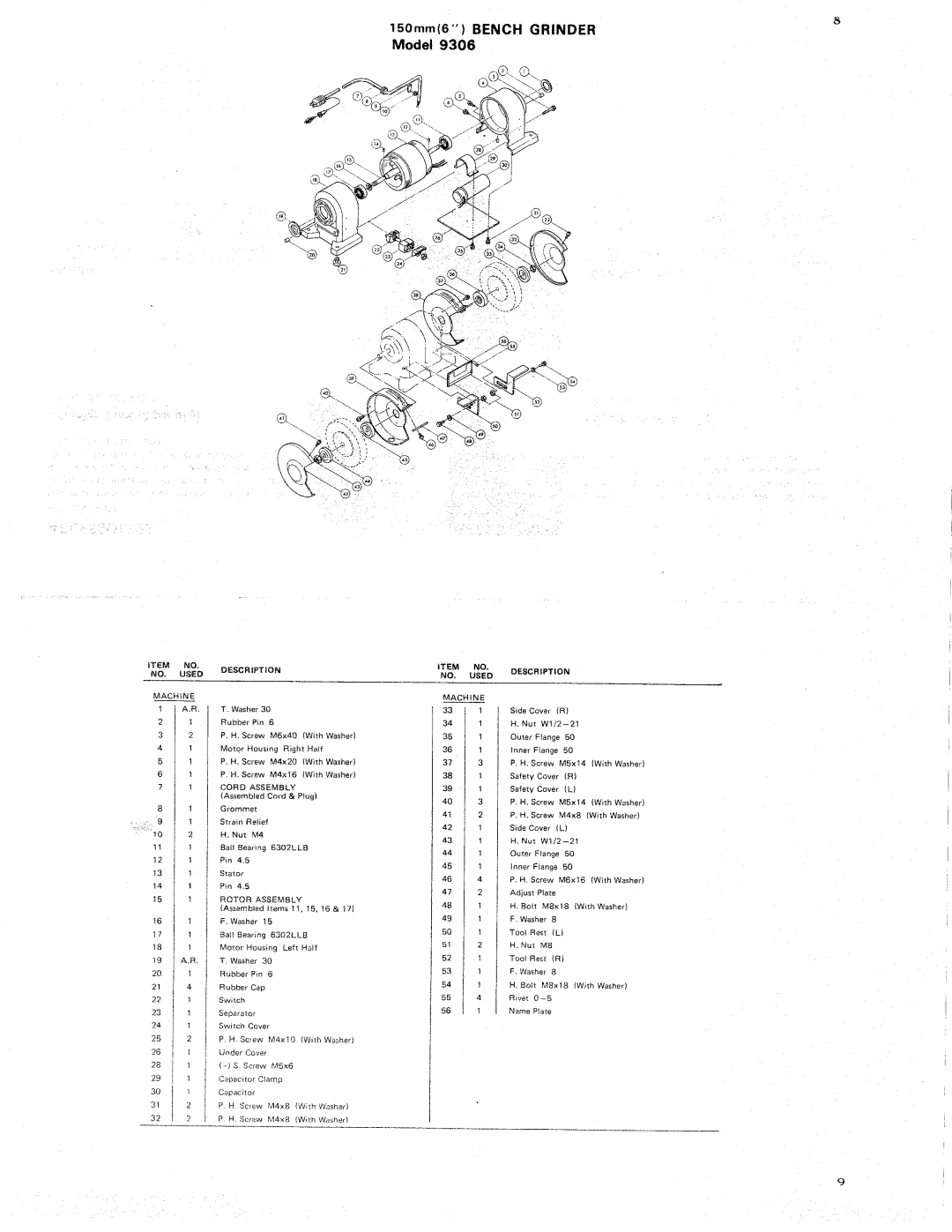 Makita 9306 manual 