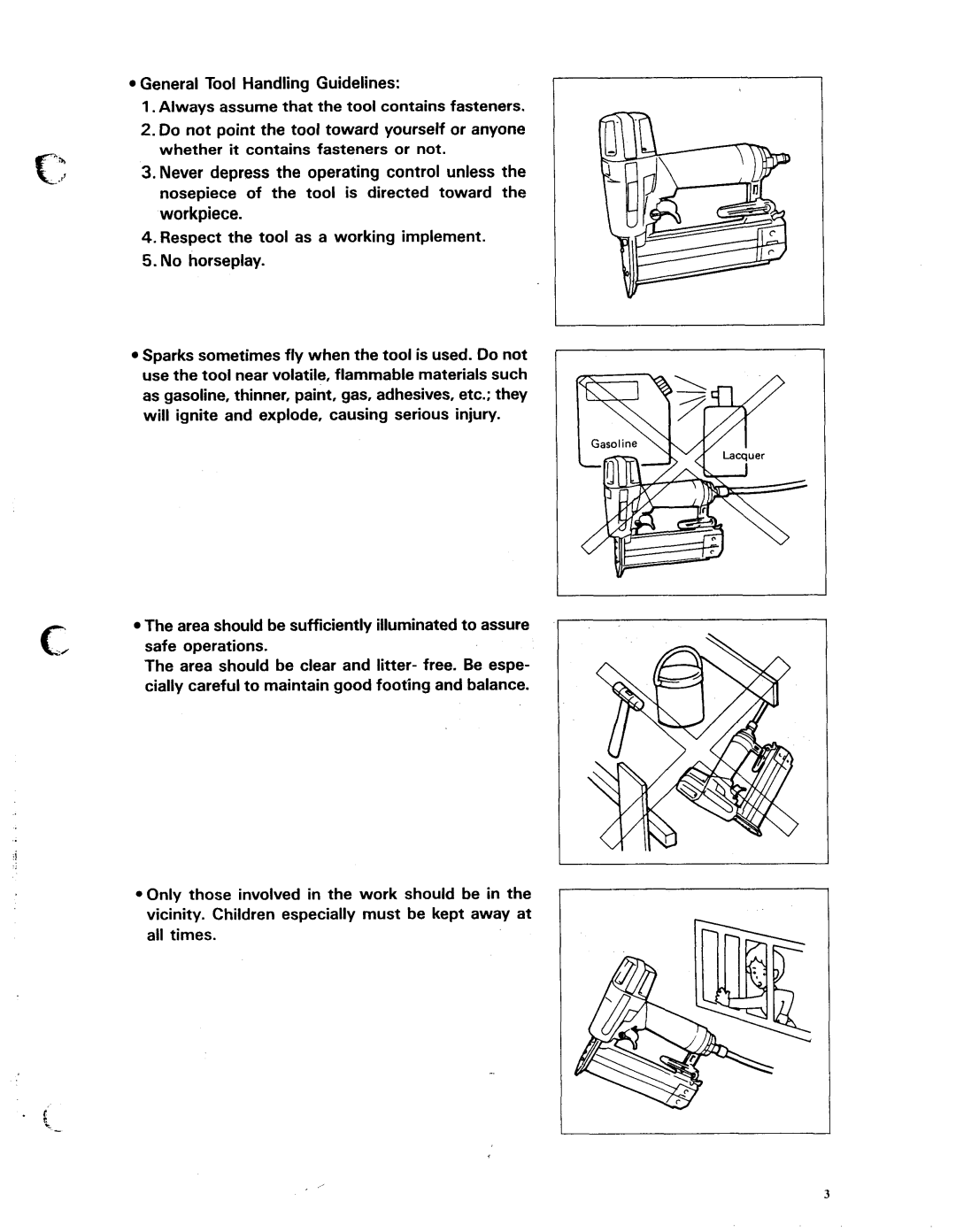 Makita AF501 specifications 