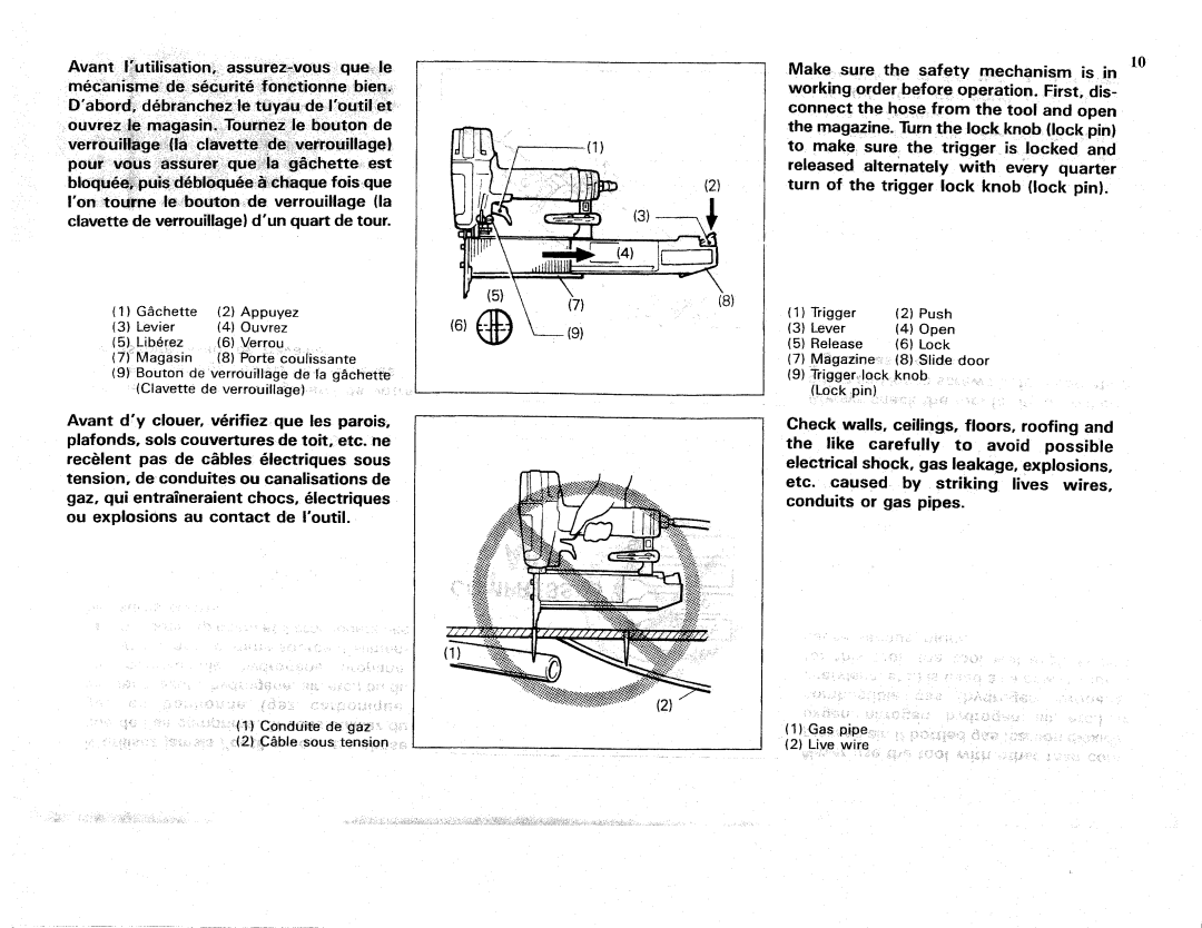 Makita AF502 manual 