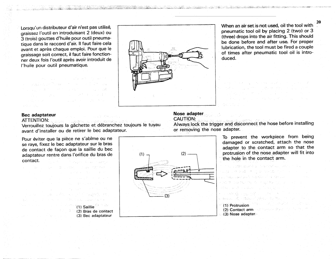 Makita AF502 manual 