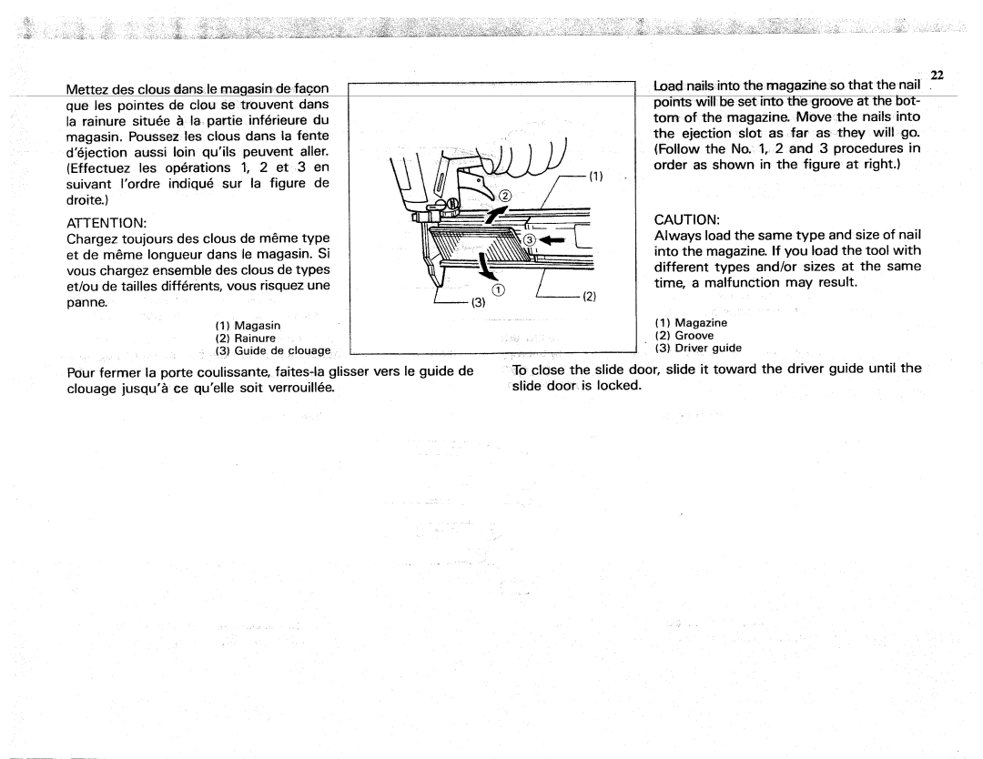 Makita AF502 manual 