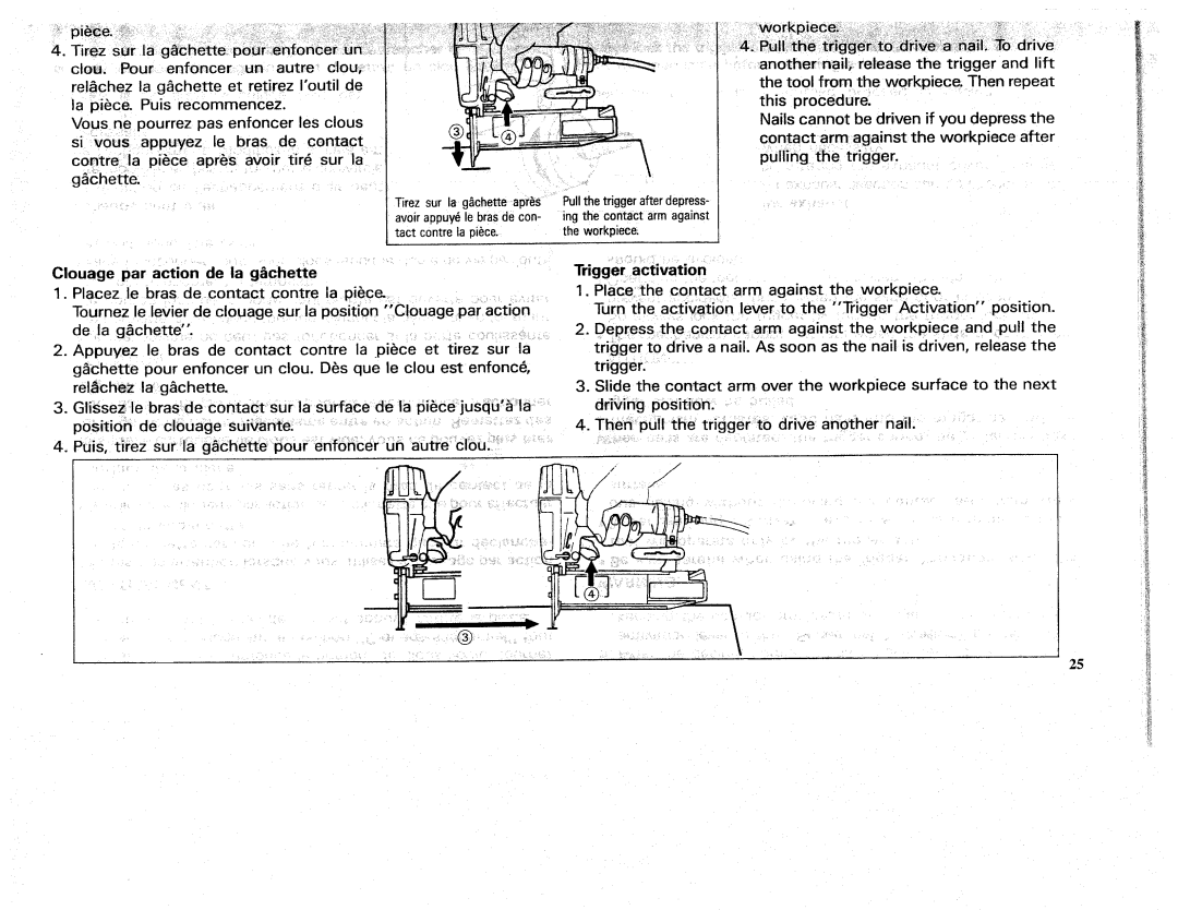 Makita AF502 manual 