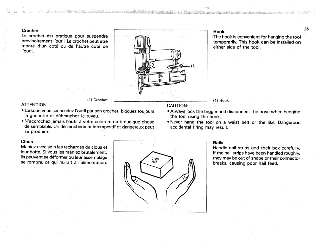 Makita AF502 manual 