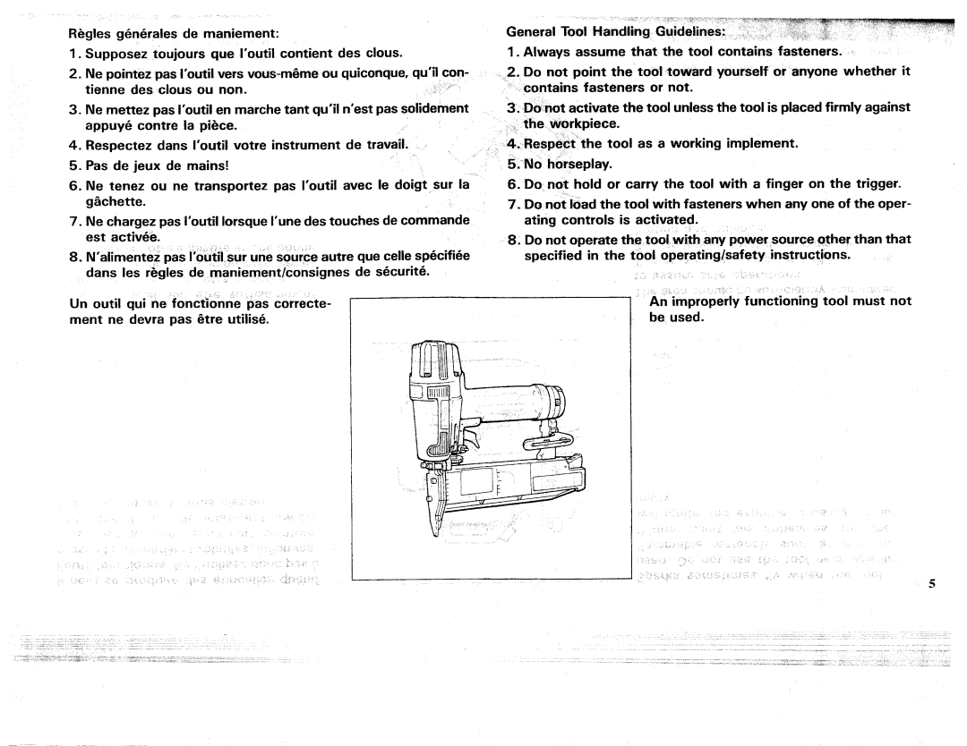 Makita AF502 manual 