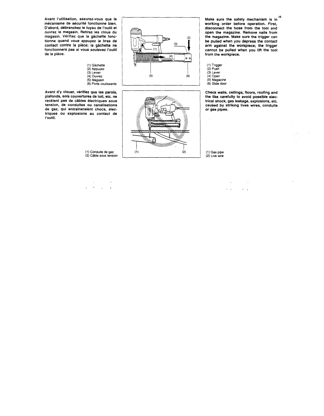 Makita AF503 instruction manual 