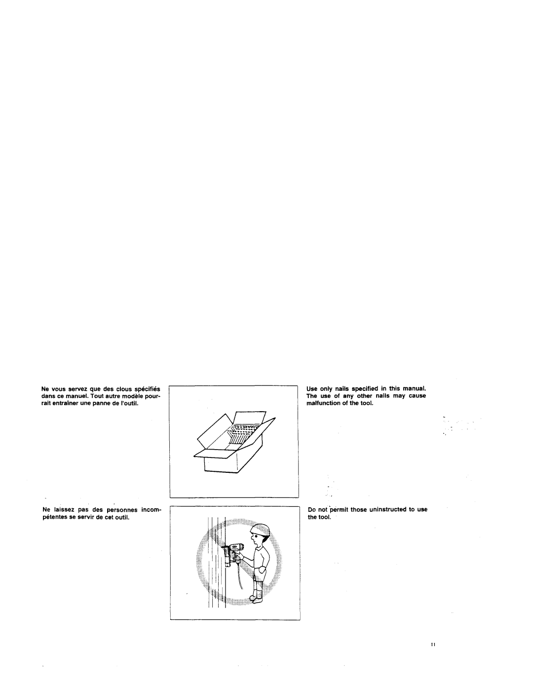 Makita AF503 instruction manual 