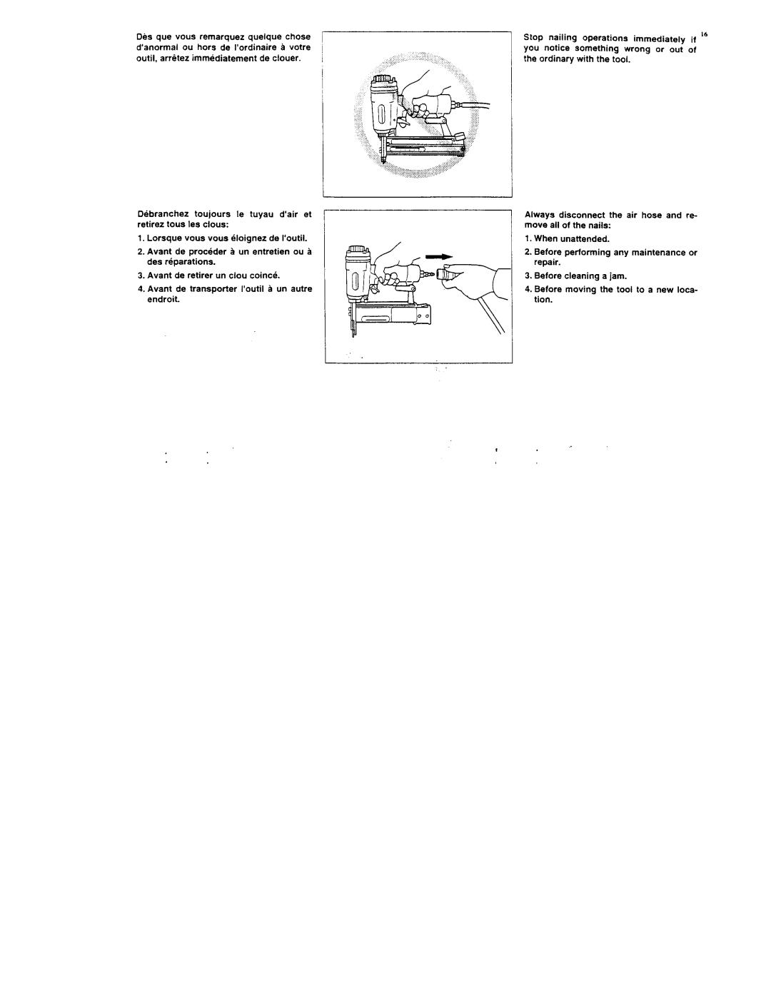 Makita AF503 instruction manual 