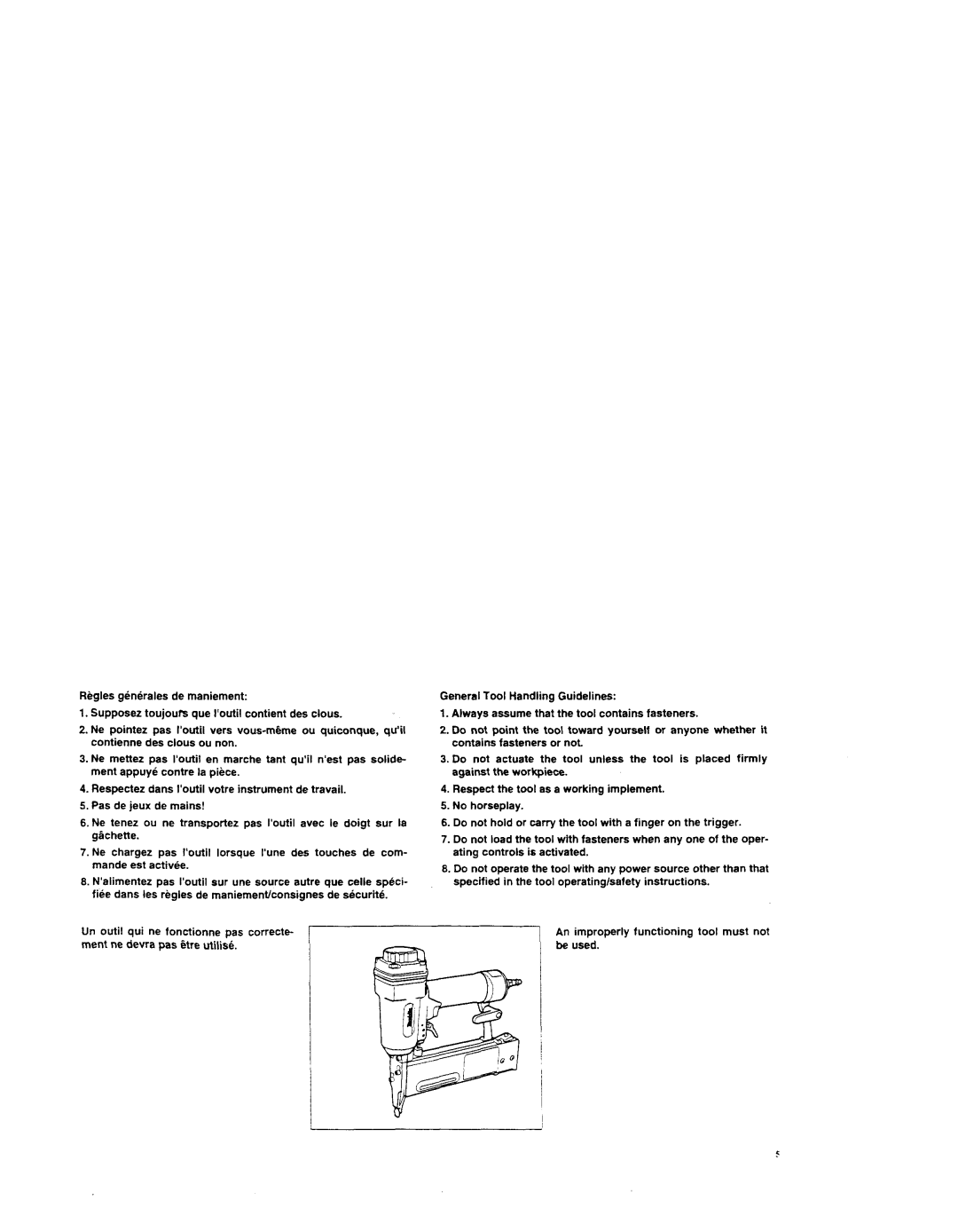 Makita AF503 instruction manual 