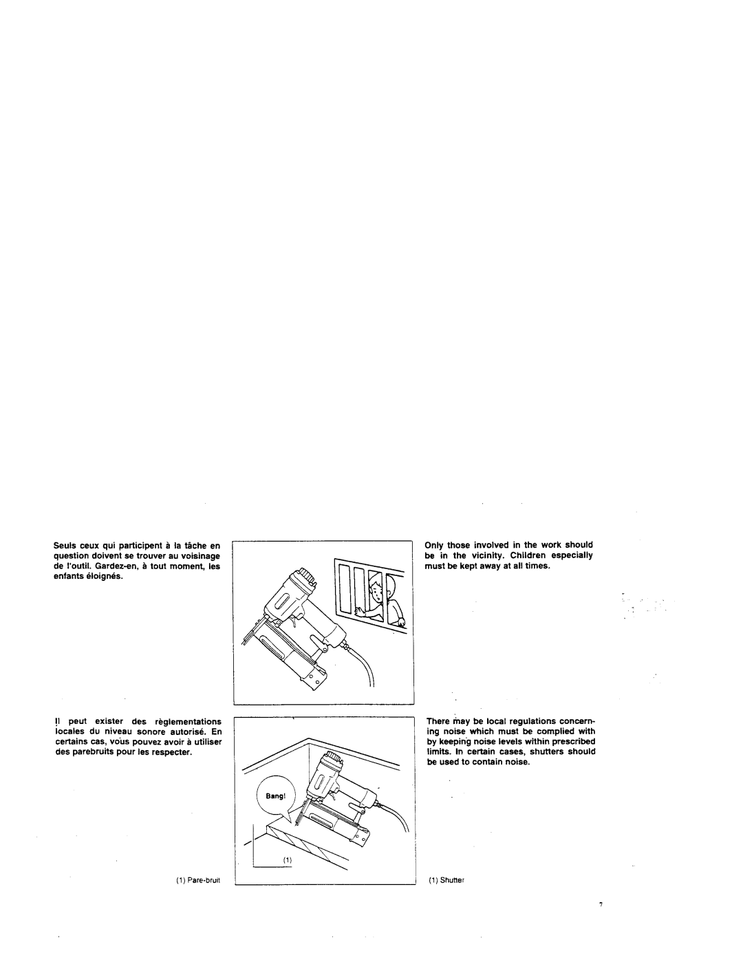 Makita AF503 instruction manual 