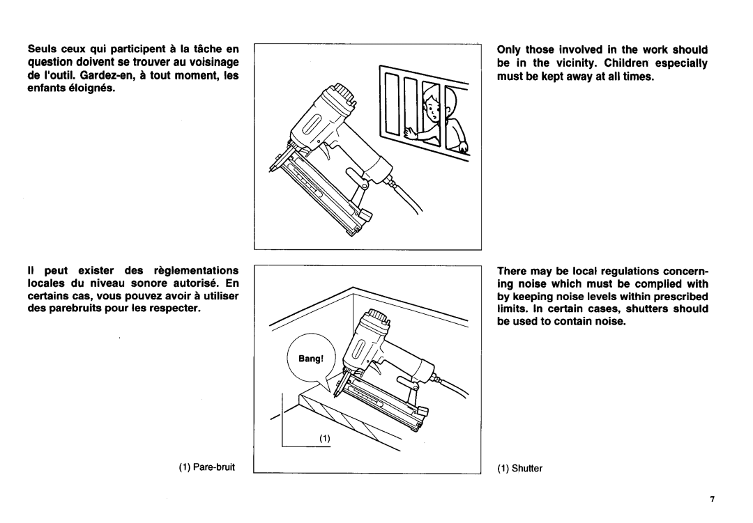 Makita AT638 instruction manual Pare-bruit 