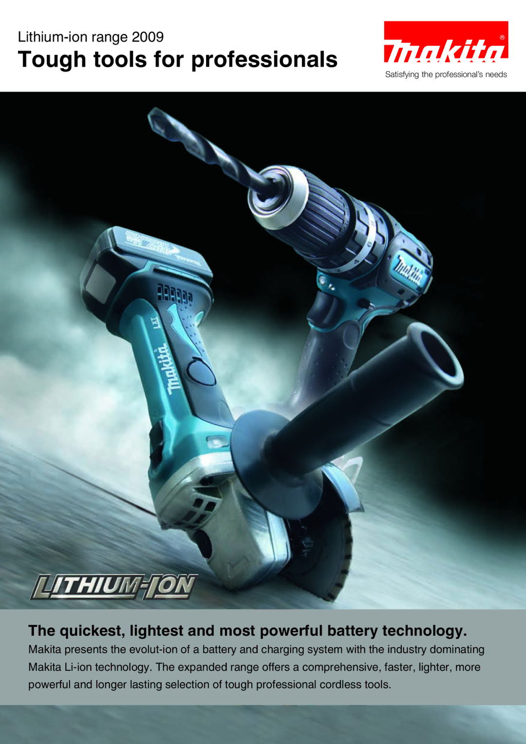 Makita BDF451RFE manual Tough tools for professionals 