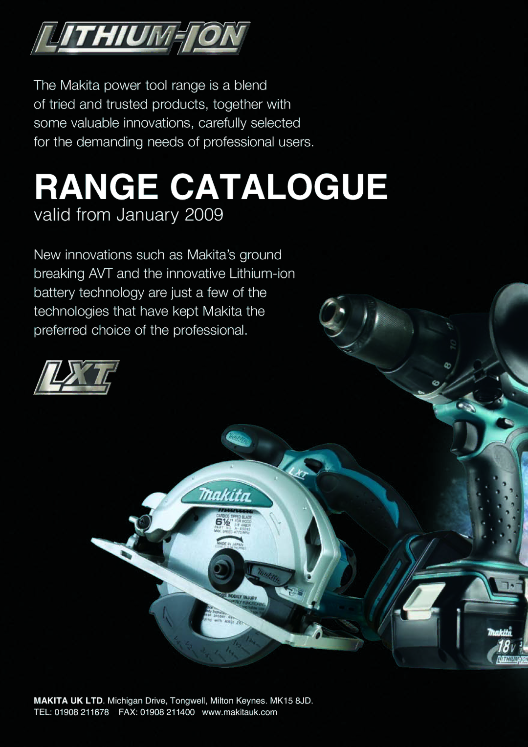 Makita BDF451RFE manual Range Catalogue 