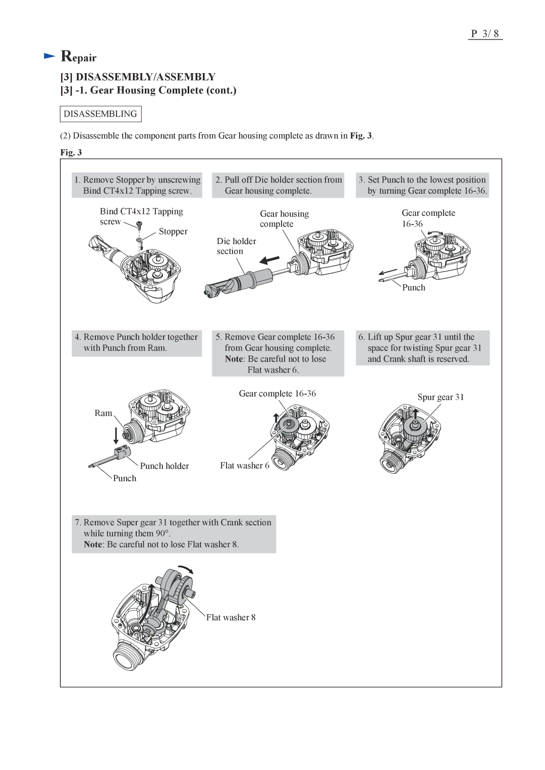 Makita BJN161 (LXNJ01*1), BJN160 specifications Disassembly/Assembly 