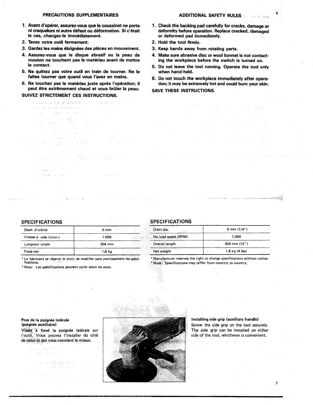 Makita BO6010 manual 