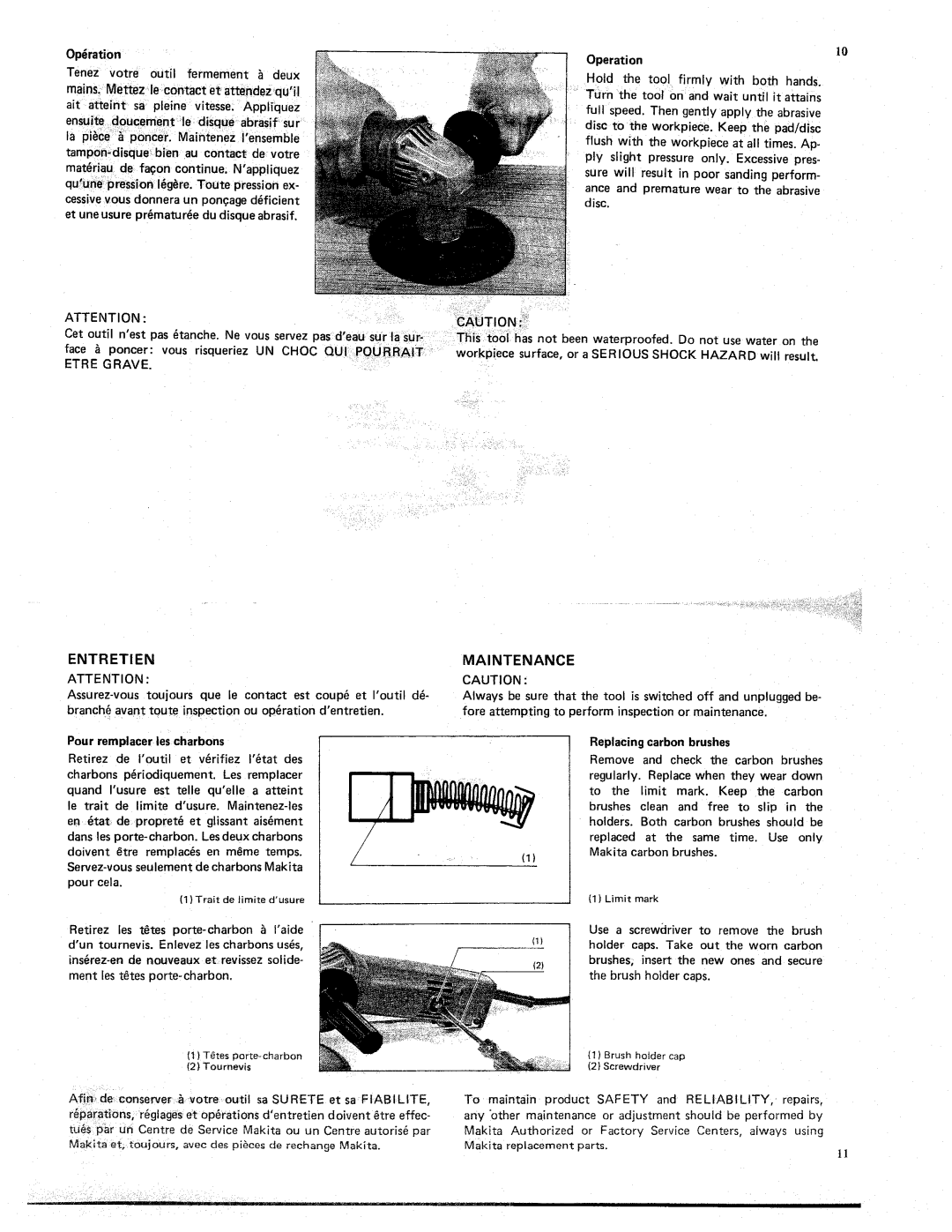 Makita BO6010 manual 