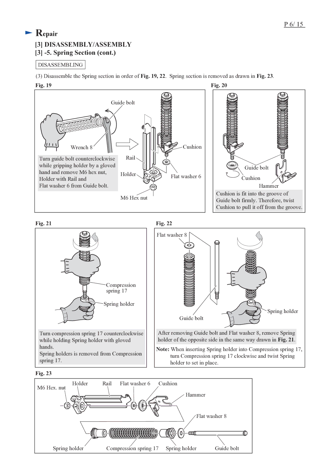 Makita BPT351 specifications Disassembly/Assembly 